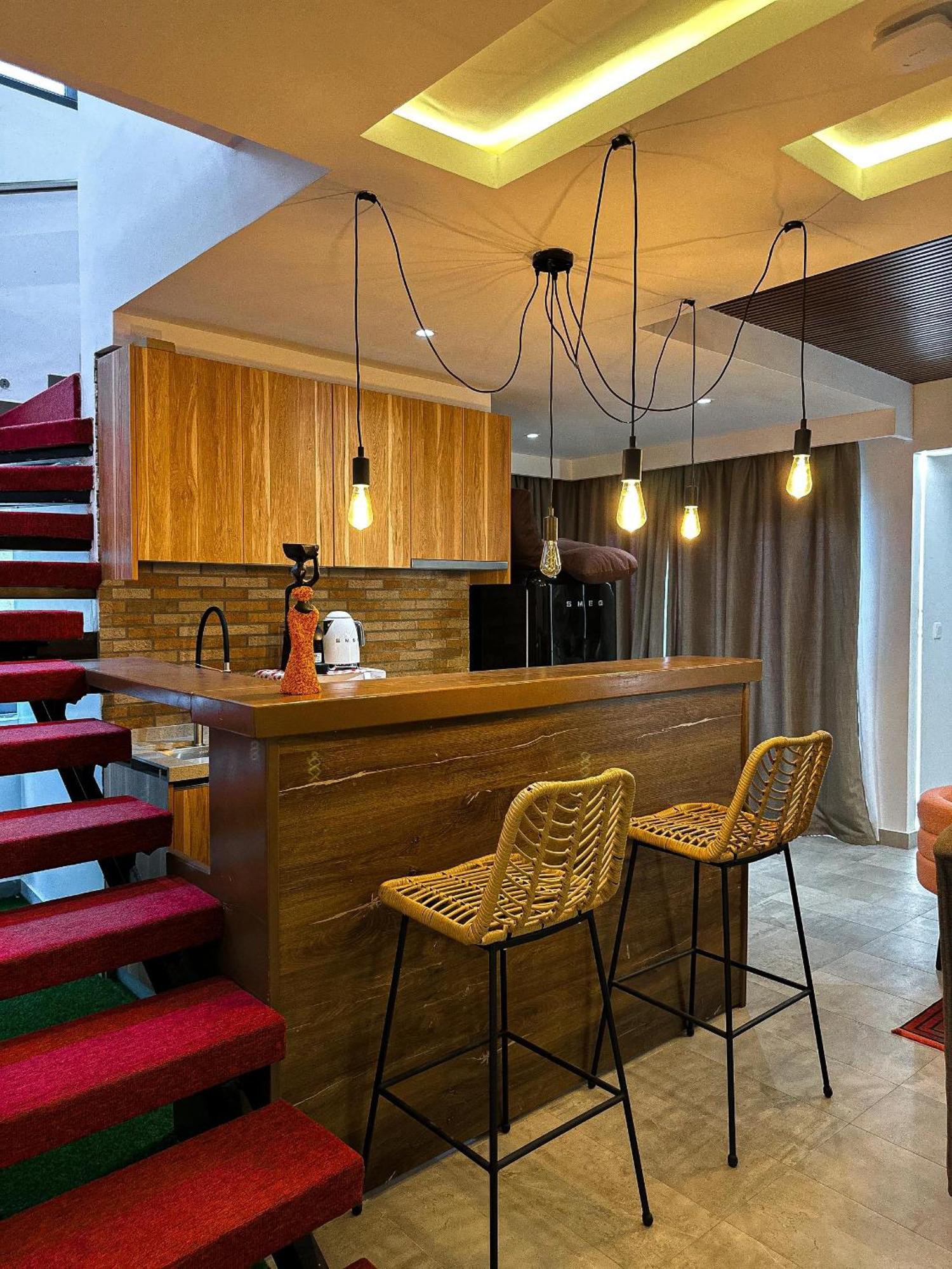 Klik Klak Appart Hotel Cotonou Esterno foto
